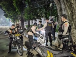 Tim Patroli Perintis Presisi Polres Metro Jakarta Selatan Berhasil Cegah Peredaran Narkoba dikalangan Remaja Dini Hari Tadi