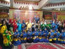 Ketua Dewan Pembina PWDPI, Ike Edwin Sambut Kunjungan Danlanud M.Bun Yamin, Letkol Pnb, Oktav