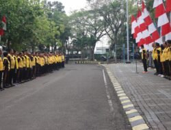 Kapolres Kepulauan Seribu Ajak Anggota Jaga Kebugaran Lewat Apel Olahraga Pagi
