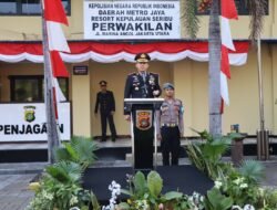 Polres Kepulauan Seribu Gelar Upacara Peringatan HUT ke-80 Kemerdekaan RI di Marina Ancol