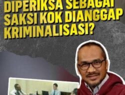 Pdt Gomar Gultom tentang Kriminalisasi Abraham Samad: *Hilangnya Kemerdekaan