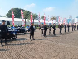 Brimob Polda Metro Jaya All Out Amankan Rangkaian Peringatan HUT ke-80 RI