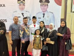 Viral..! Christian Permana Menjadi Pengibar Bendera HUT Ke-80 RI di Alun-alun Pandeglang