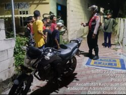 Polsek Kepulauan Seribu Selatan Gelar Patroli Malam Perintis Presisi Cegah Gangguan Kamtibmas