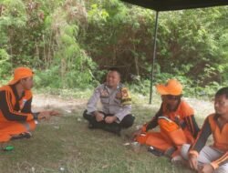 Bhabinkamtibmas Pulau Lancang Gelar Cooling System, Ajak Warga Jaga Persatuan dan Kamtibmas