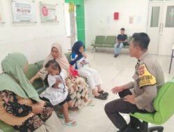 Bhabinkamtibmas Pulau Kelapa Sosialisasi Cegah Stunting dan Ajak Warga Laporkan Kekerasan