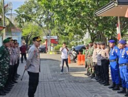 Polres Kepulauan Seribu Gelar Apel Pengamanan dan Penyekatan Antisipasi Pelajar Ikut Aksi Unjuk Rasa di DPR RI dan Patung Kuda