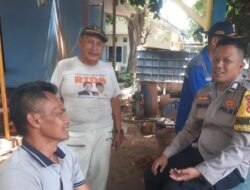 Bhabinkamtibmas Pulau Lancang Sambangi Warga, Ajak Bersinergi Jaga Keamanan Wilayah