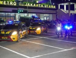 Patroli Gabungan Sekala Besar Polres Metro Jakarta Utara