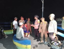 Patroli Malam Polsek Kepulauan Seribu Utara Sinergi TNI dan Satpol PP, Dukung Program Jaga Jakarta