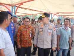Kapolres Kepulauan Seribu Tinjau Pengamanan Dermaga Pulau Kelapa, Sinergi TNI-Polri dan Stakeholder