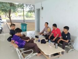 Bhabinkamtibmas Pulau Kelapa Sosialisasikan Call Center 110, Ajak Warga Bersinergi Jaga Keamanan