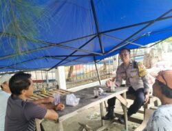 Bhabinkamtibmas Pulau Kelapa Sosialisasikan Call Center 110, Ajak Warga Bersama Jaga Jakarta