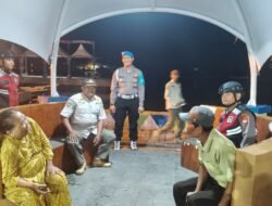 Polsek Kepulauan Seribu Utara Gelar Patroli Malam Aman Nusa I 2025 Jaga Kamtibmas Kondusif