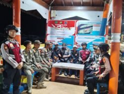 Polsek Kepulauan Seribu Utara Gelar Kegiatan Pos Kamling Bersama Tiga Pilar, Jaga Keamanan Lingkungan Tetap Kondusif