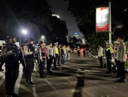 Polda Metro Jaya Gelar Patroli Skala Besar Malam ini di Jakarta Pusat