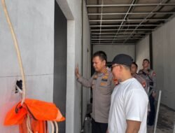 Tinjau Lokasi SPPG, Kapolres Metro Bekasi Kota dan Dirpolairud Cek Progres Pembangunan Fasilitas Gizi di Pekayon