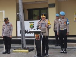 Kapolres Kepulauan Seribu: “Pemimpin Hebat Lahir dari Anggota yang Hebat dan Disiplin”