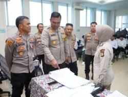 Wakapolres Jakut Tinjau Tes Psikologi Relawan SPPG Polri di Kelapa Gading