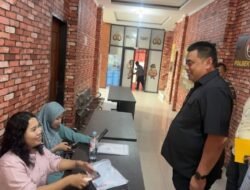 Subbidpaminal Bidpropam Polda Metro Jaya Sosialisasikan Larangan Gaya Hidup Mewah dan Whistle Blower System di Polsek Tebet