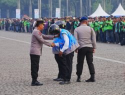 Hadiri Apel Ojol Kamtibmas, Kapolri Ajak Bersinergi Jaga Kamtibmas