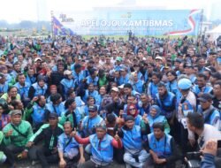 Dukung Program Pemerintah, Komunitas Ojol Deklarasi Siap Wujudkan Kamtibmas Kondusif