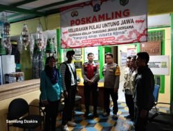 Polsek Kepulauan Seribu Selatan Lakukan Pemantauan dan Pembinaan Pos Kamling di Tiga Kelurahan, Pastikan Keamanan Lingkungan Tetap Kondusif