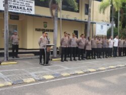 Kapolres Kepulauan Seribu Tekankan Profesionalisme dan Antisipasi Gaya Hidup Hedon Saat Pimpin Apel Pagi