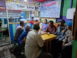 Malam Penuh Kepedulian, Polsek Kepulauan Seribu Selatan Gelar Pembinaan Pos Kamling Demi Keamanan Pulau