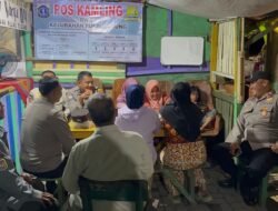 Tingkatkan Keamanan Pulau, Polsek Kepulauan Seribu Selatan Gelar Pemantauan dan Pembinaan Pos Kamling di Tiga Kelurahan