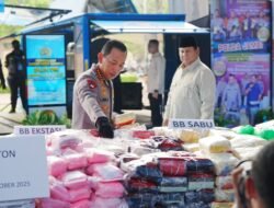 Presiden Pimpin Pemusnahan 214,84 Ton Narkoba oleh Polri, Kapolri: Tindak Lanjut Asta Cita