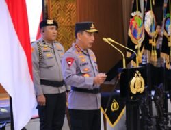 Kapolri Pimpin Sertijab Sejumlah Pejabat Tinggi Polri, Tegaskan Komitmen Penguatan Kinerja dan Regenerasi Kepemimpinan