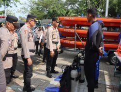 Polres Kepulauan Seribu Gelar Apel Siaga Bencana di Marina Ancol, Pastikan Kesiapan Personel dan Peralatan Hadapi Potensi Cuaca Ekstrem