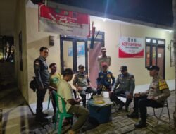 Cegah Gangguan Kamtibmas dan Antisipasi Cuaca Buruk, Polres Kepulauan Seribu Gencarkan Siskamling Bareng Warga dan TNI