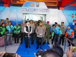 Pimpin Apel Ojol di Jatim, Kapolri Pastikan Komitmen Bermitra Jaga Kamtibmas Kondusif
