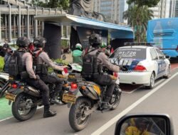 *Patroli Skala Besar Polda Metro Jaya Ajak Masyarakat Aktif Wujudkan Jakarta Aman dan Kondusif*
