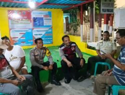 Polsek Jajaran Polres Kepulauan Seribu Gencarkan Siskamling di Pulau-Pulau Penduduk, Kapolres Tekankan Kewaspadaan Cuaca Buruk