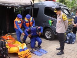 Kapolres Kepulauan Seribu Cek Posko Tanggap Darurat, Pastikan Kesiapsiagaan Hadapi Potensi Bencana