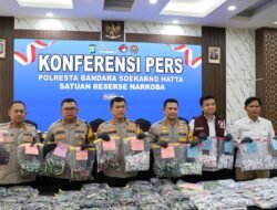 *Polresta Bandara Soetta Bongkar Peredaran Vape Berisi Obat Keras Senilai Rp42,5 Miliar*