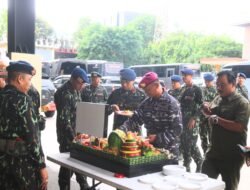 HUT ke-80 Korps Brimob, Marinir TNI AL Kunjungi Mako Brimob Kwitang*