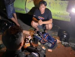 *Patroli Malam Brimob Metro Jaya Amankan Pelaku Tawuran di Jakarta Pusat*
