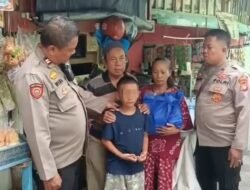 *Anak Selamat Berkat Polisi, Orang Tua: Kami Sangat Berterima Kasih*