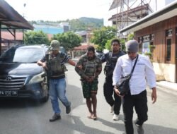 Pelaku Pembunuhan Nakes Kiwirok Berhasil Ditangkap Satgas Operasi Damai Cartenz di Keerom