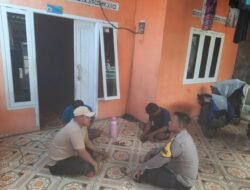 Bhabinkamtibmas Pulau Lancang Sambangi Warga, Ingatkan Antisipasi 3C dan Pentingnya Lapor 110