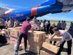 *Bantuan Logistik Mabes Polri Tiba di Sumbar, Distribusi Difokuskan ke Daerah Paling Terdampak*