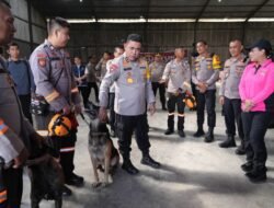 Polda Sumut Kerahkan Unit K9 untuk Percepat Pencarian Korban Banjir Bandang dan Longsor di Tapteng–Sibolga