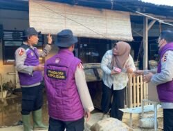 *Tim Trauma Healing SDM Polda Aceh Beri Dukungan Psikososial Bencana Alam Di Langsa*