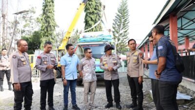 Peti Pendingin Jenazah Bantuan Polda Riau Tiba di RSUD Lubuk Basung Agam
