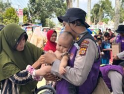 Tim Trauma Healing Polri Beri Dukungan Psikososial bagi Korban Banjir di Aceh Tamiang