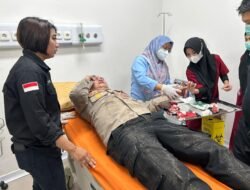 *Kapolsek Kemayoran Terluka Saat Bantu Evakuasi Kebakaran di Terra Drone Indonesia*